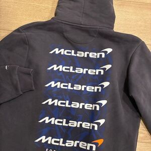 Official McLaren F1 Formula 1 Racing Double Sided Graphic Hoodie Size M